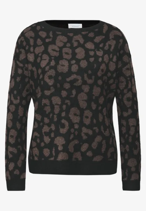 Cosy Leo Pullover Black