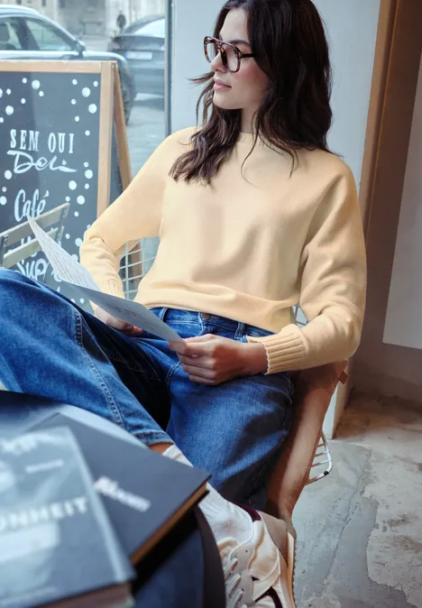 Dolman Pullover soft beige