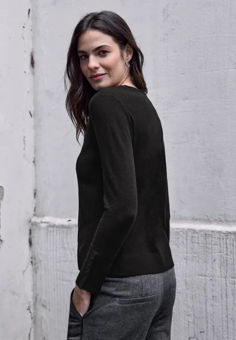 Pull en maille Black