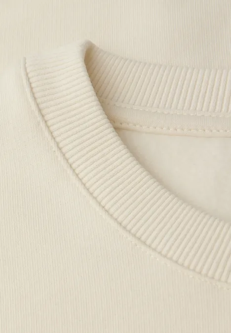 Loose Fit Sweatshirt soft beige