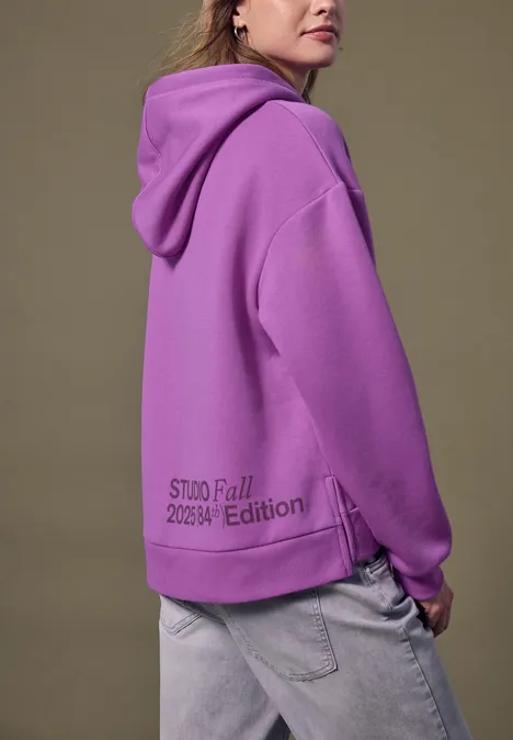 Loose Fit hoodie met artwork null