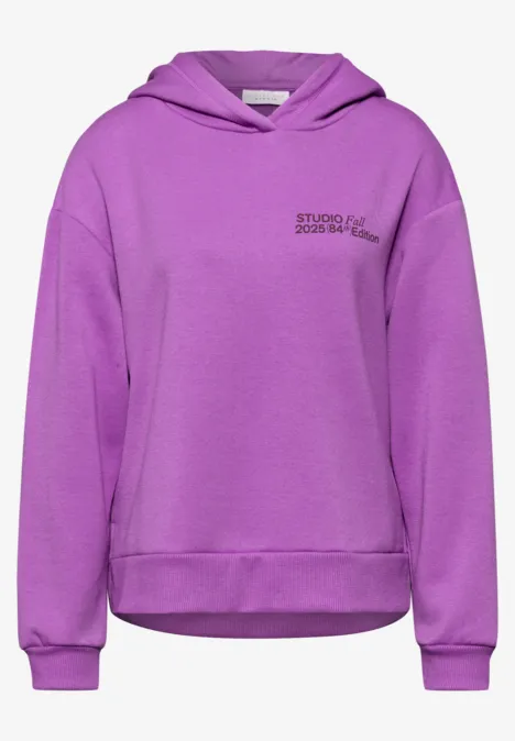 Loose Fit hoodie met artwork null