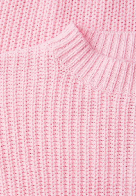 Trui met puntjes tea rose