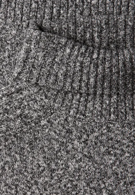 Pull en mouliné Black