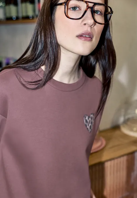 Sweatshirt hazy rose