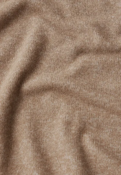 Shirt mit 3/4-Arm mocha kiss mel.