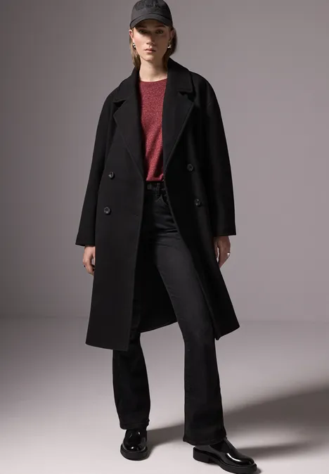 Shirt mit 3/4-Arm scarlett red mel.