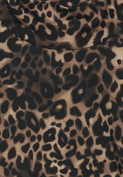 Leo-Shirt mit Turtleneck cub brown