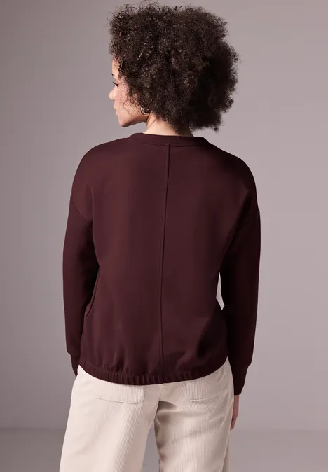 Silk-Look Shirt scarlett red
