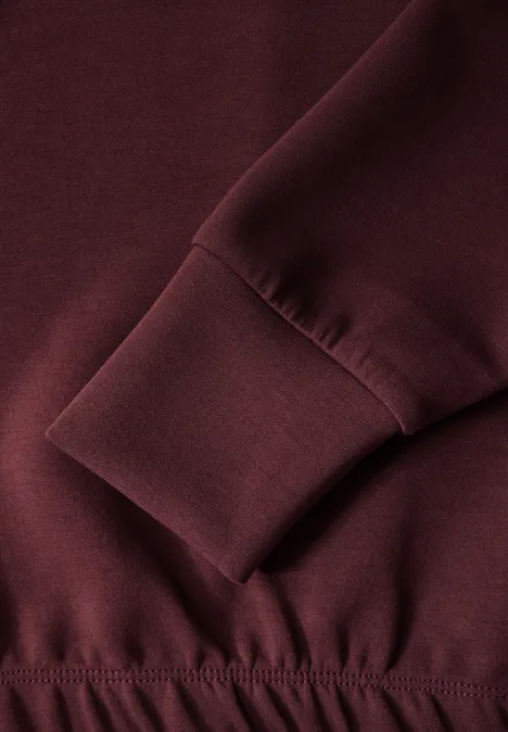 Silk-Look Shirt scarlett red