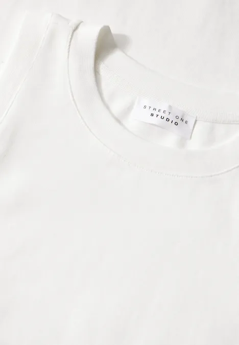 Elastisches Top off white