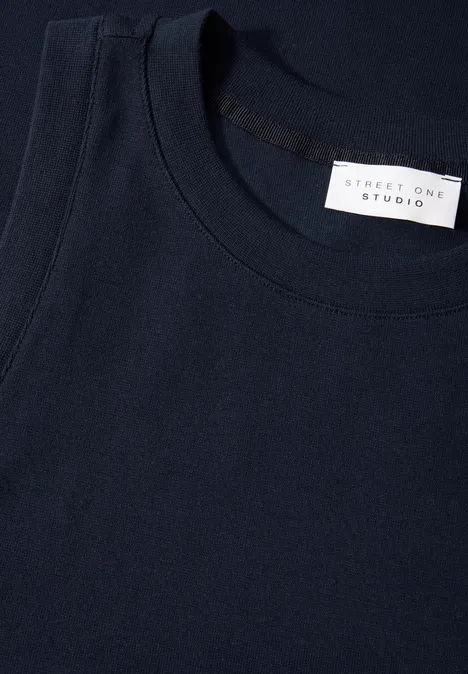 Elastisches Top deep blue