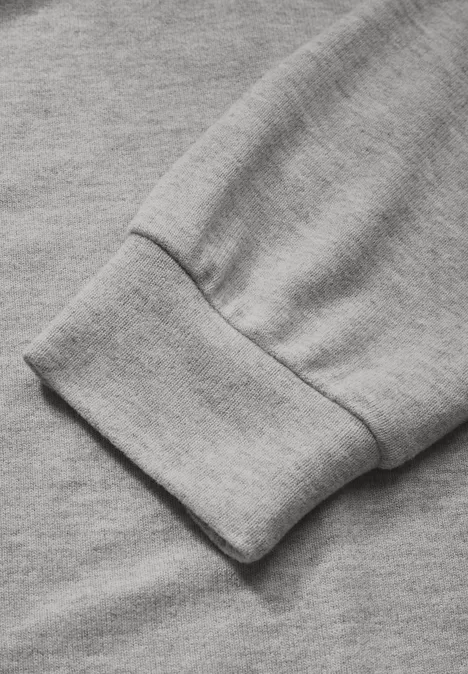 T-shirt à manches courtes doux saltwater grey melange