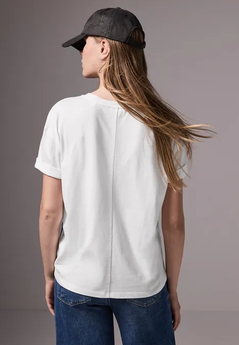 T-Shirt mit Wording off white