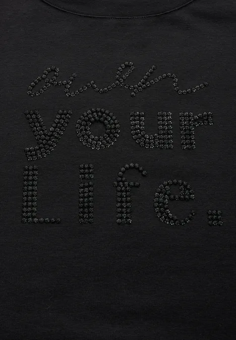 Kurzarmshirt Black