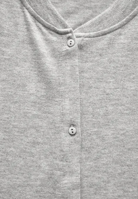 Kurze Jacke saltwater grey melange