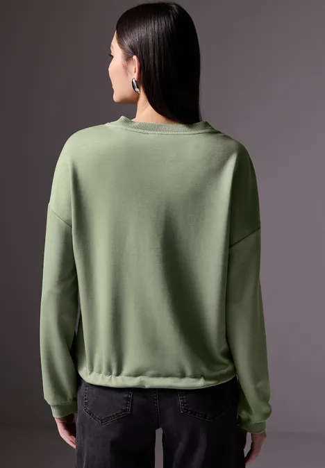 Kuscheliges Loose Fit Shirt slate green