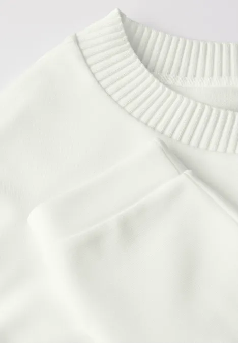 Shirt im Loose Fit off white