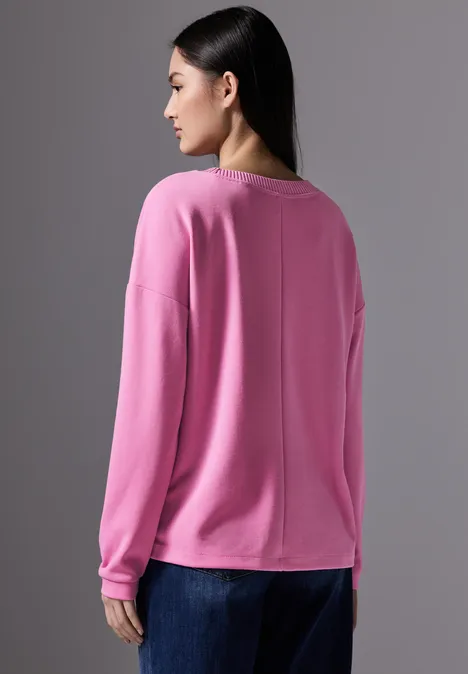 Shirt im Loose Fit intense rose
