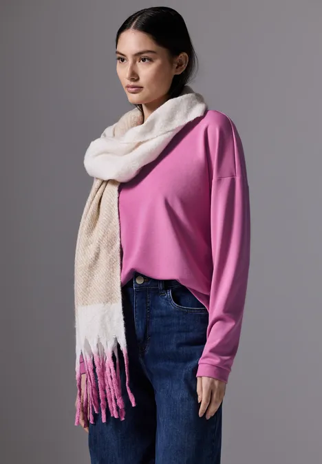 Shirt im Loose Fit intense rose