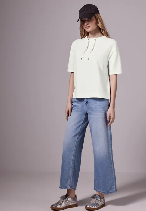 Kuscheliges Shirt off white