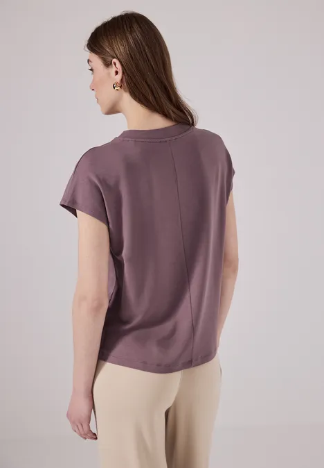 Kuscheliges T-Shirt hazy rose