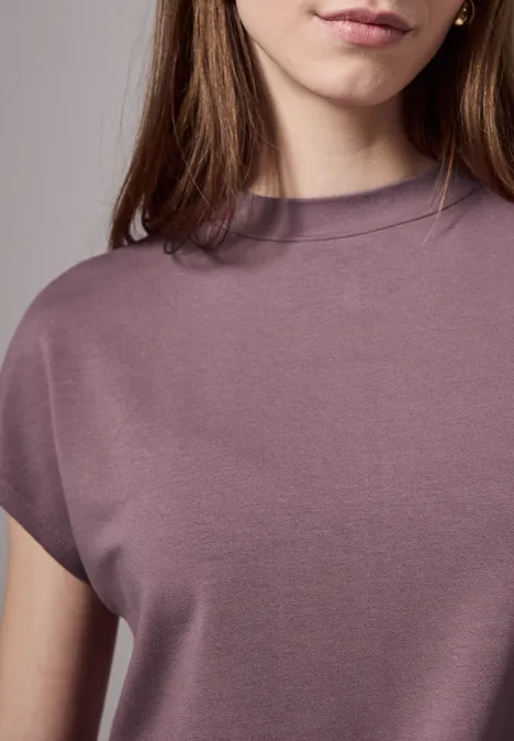Kuscheliges T-Shirt hazy rose