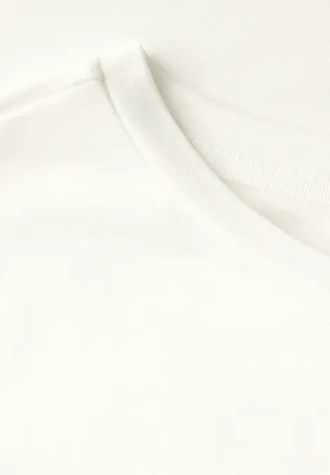 T-Shirt mit Print off white