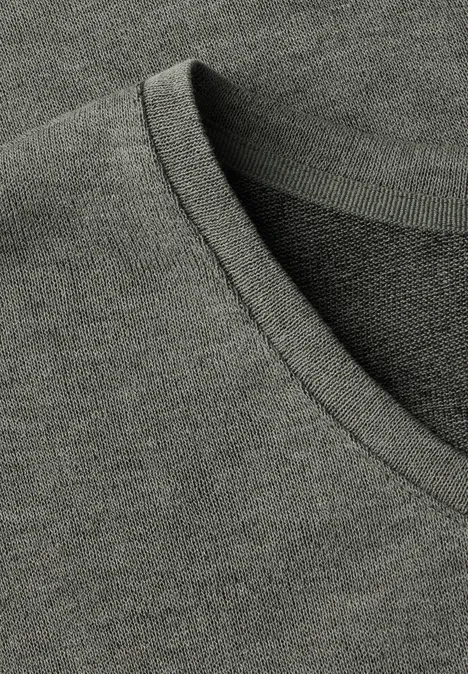 Leinen-Look Shirt dull peridot green mel.