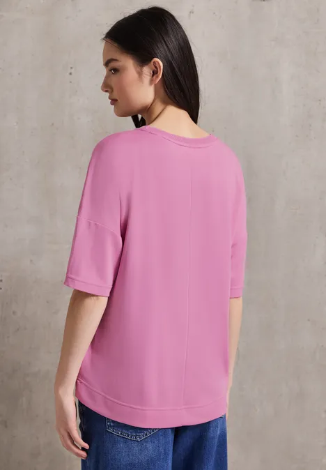 Lässiges Shirt intense rose