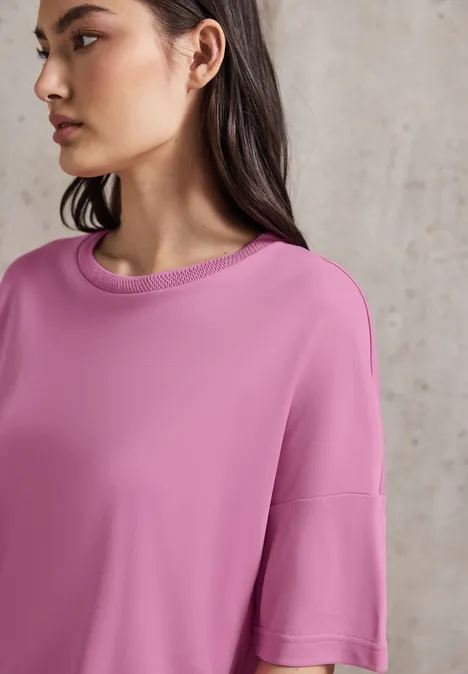 Lässiges Shirt intense rose
