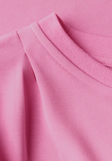 Silk-Look Top intense rose