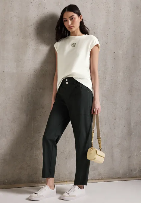 T-shirt avec détail imprimé off white
