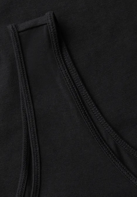 Basic Jersey-Top Black