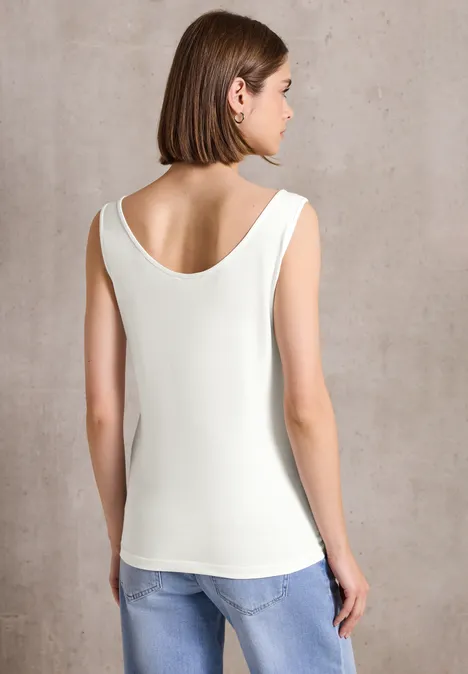 Basic Jersey-Top off white