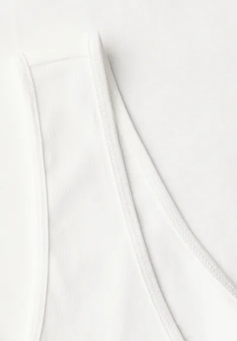 Basic Jersey-Top off white