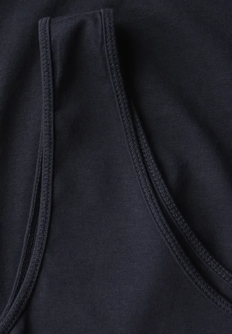 Basic Jersey-Top dark void blue