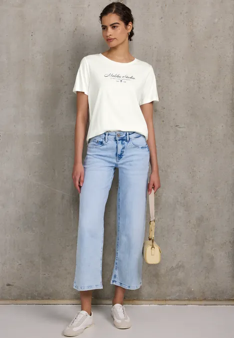Shirt mit Folienwording off white