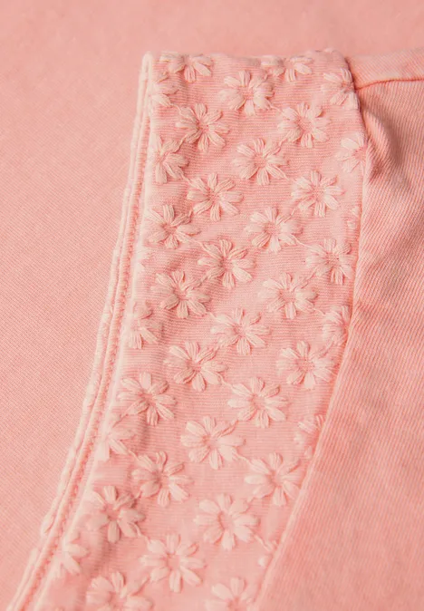Shirt im Washed-Look dusty pink