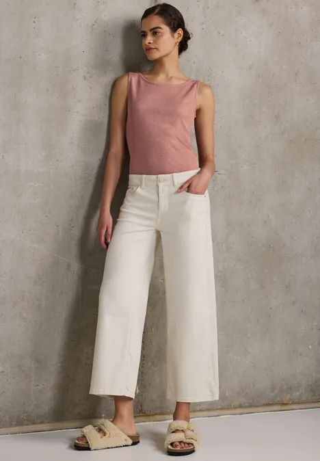 Glitzerndes Top dusty pink