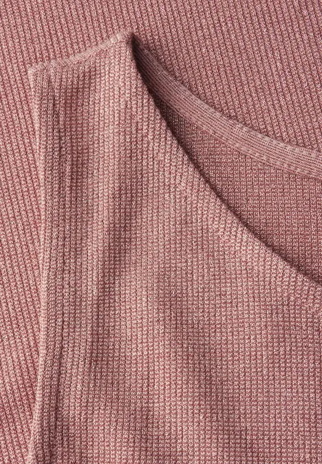 Glitzerndes Top dusty pink