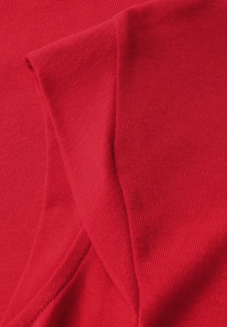 Jersey-Top mandarin red