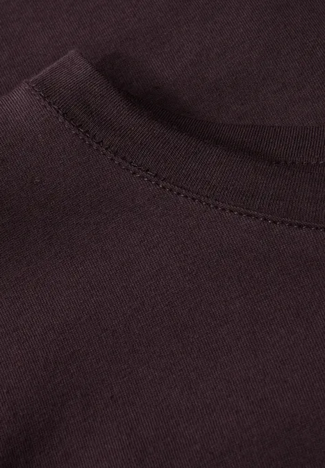 T-Shirt mit Wording fudge red