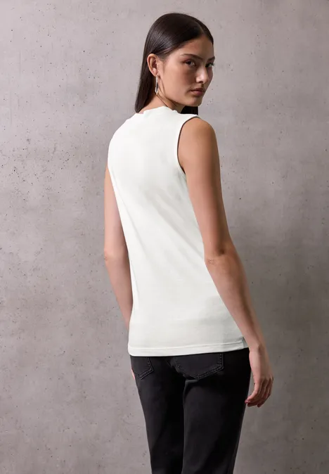 Top mit Turtleneck off white