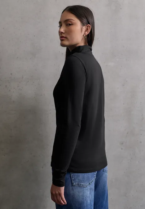 Turtleneck Shirt Black