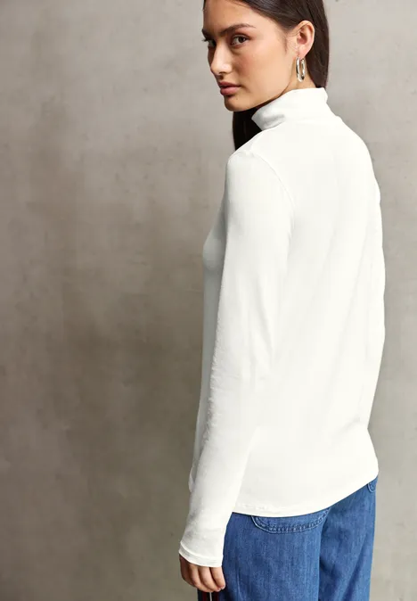 Turtleneck Shirt off white