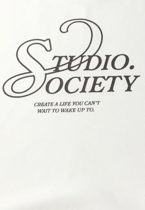 T-Shirt mit Wording off white