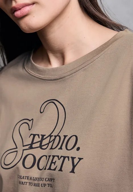 Shirt met tekst null