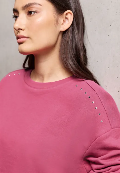 T-shirt avec pierres précieuses null