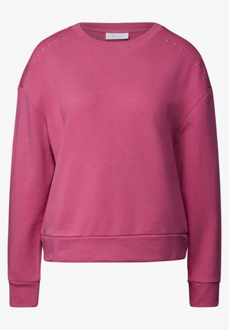 T-shirt avec pierres précieuses null